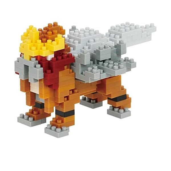 nanoblock Pokemon ENTEI NBPM_090 Block Buildings Toy From Japan New JP