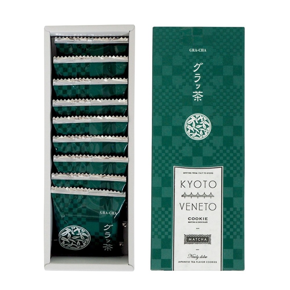 Japan Matcha Chocolate Cookies Cheese GRA CHA Langue De Chat KYOTO VENETO 160g
