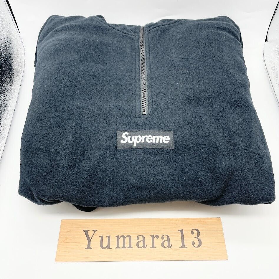 Supreme Polartec Facemask Half Zip Hooded Sweatshirt 6colors FW24