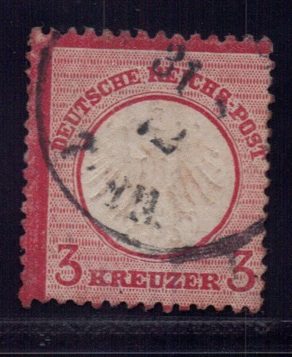 German Reich Michel number 9, stamped