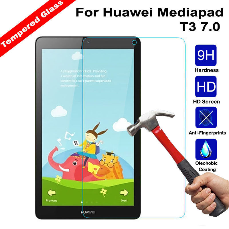 2Pcs Huawei Mediapad T3 10 Tempered Glass Screen Protector Protection Cover Film - Picture 20 of 22