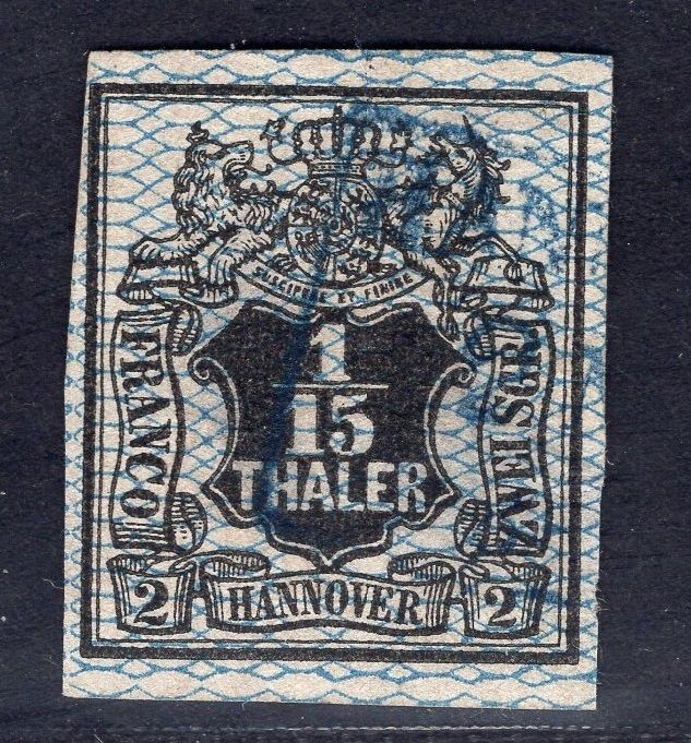 Hannover Michel No. 11 (postmarked)