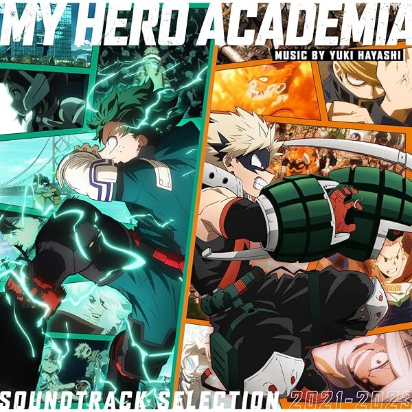 New MY HERO ACADEMIA SOUNDTRACK SELECTION 2021-2023 2 CD Japan THCA-60283 JP