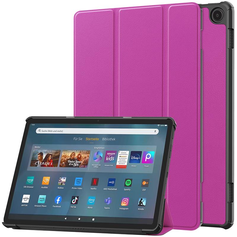 Leather Case for Amazon Fire Max 11 2023 13th Generation Flip Smart Stand Cover - Picture 27 of 38