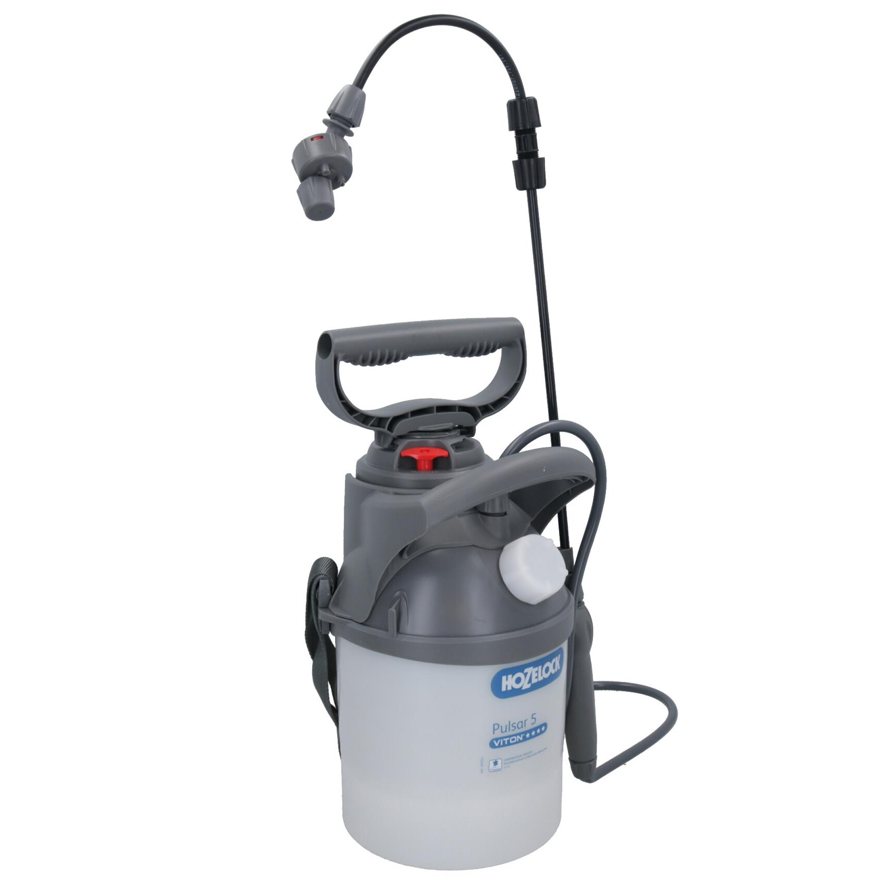Pulsar Viton 5 - 7 Liter Garten Druck Pumpsprüher + Lanze flüssige Chemikalie - Produktbild 2