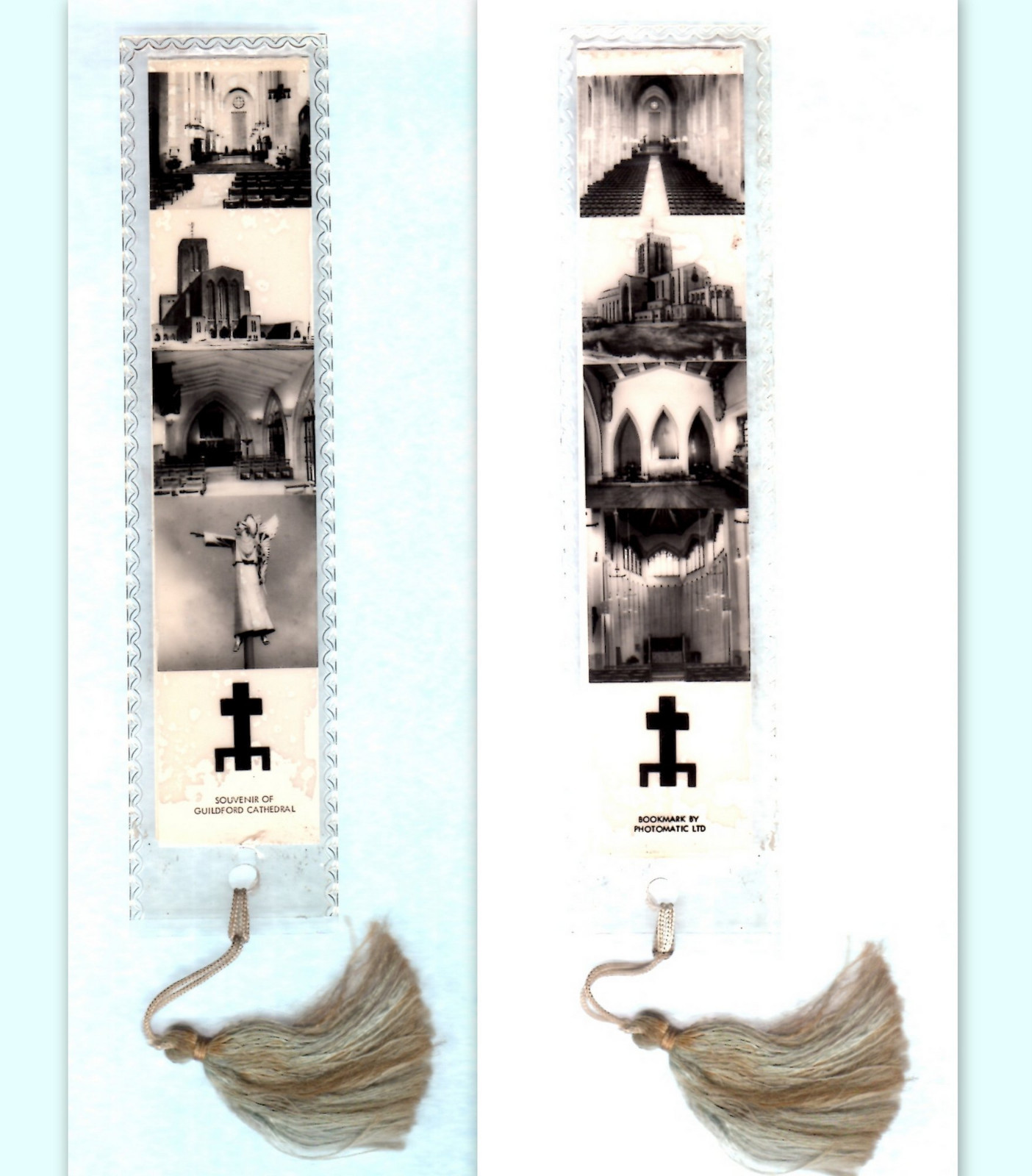 Bookmark BW Photos Surrey Guildford Llandaff Cathedral Cardiff Wales Religious