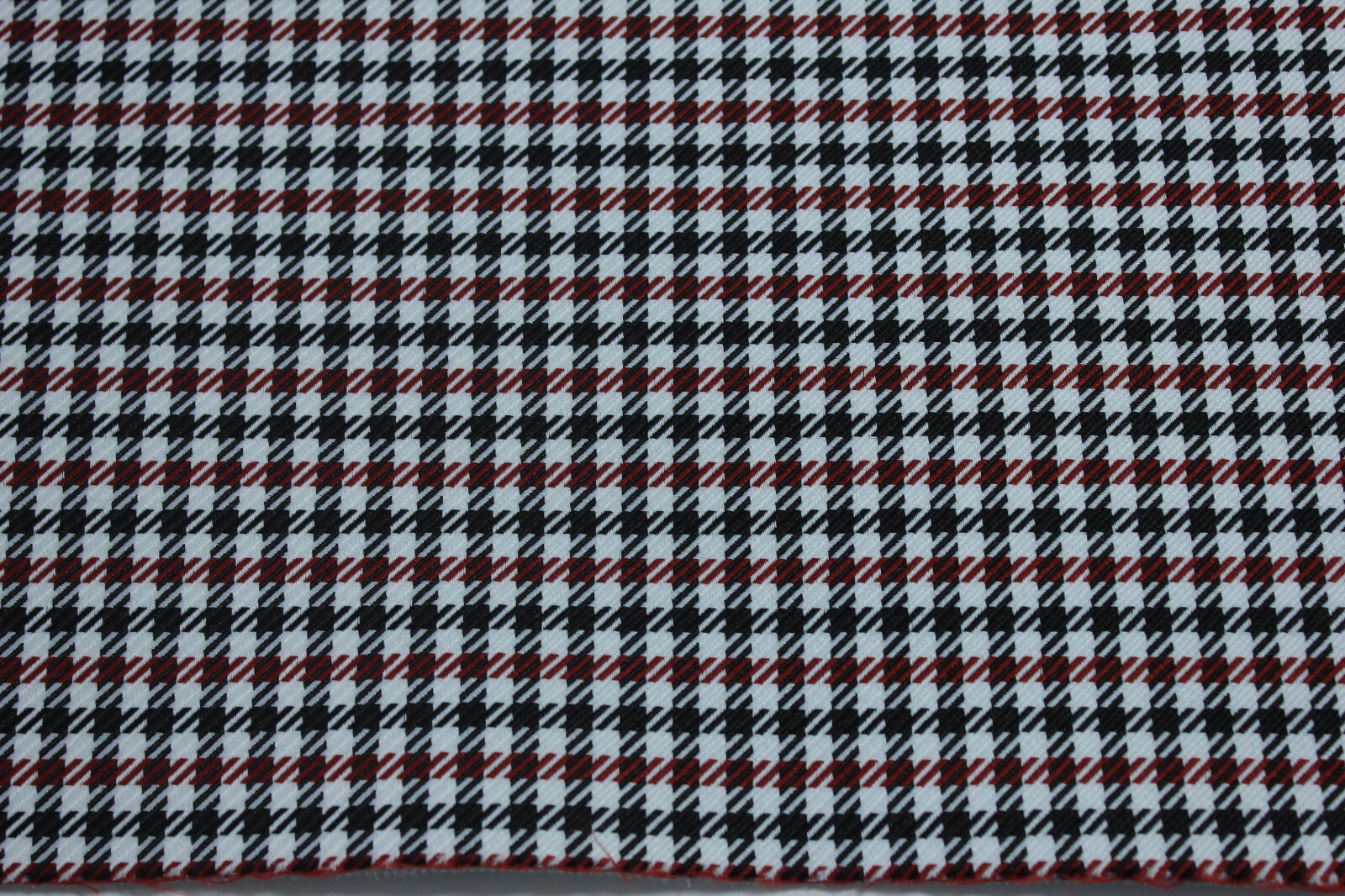 PORSCHE "Pepita" Seating Fabric Car Upholstery MultiColor Houndstooth BMW -Foam