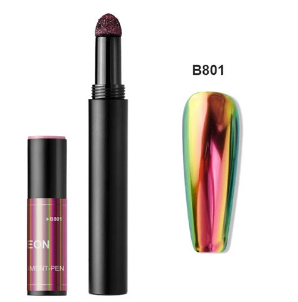 Duochrome Pigment Pen Mirror Powder Chameleon Chrome Nails art colour changing