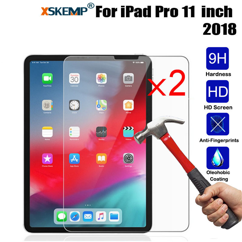 2Pc Tempered Glass Screen Guard Cover for iPad 9.7 6 5 10.2 9Th 8Th 7 Air Pro 11 - Picture 27 of 30