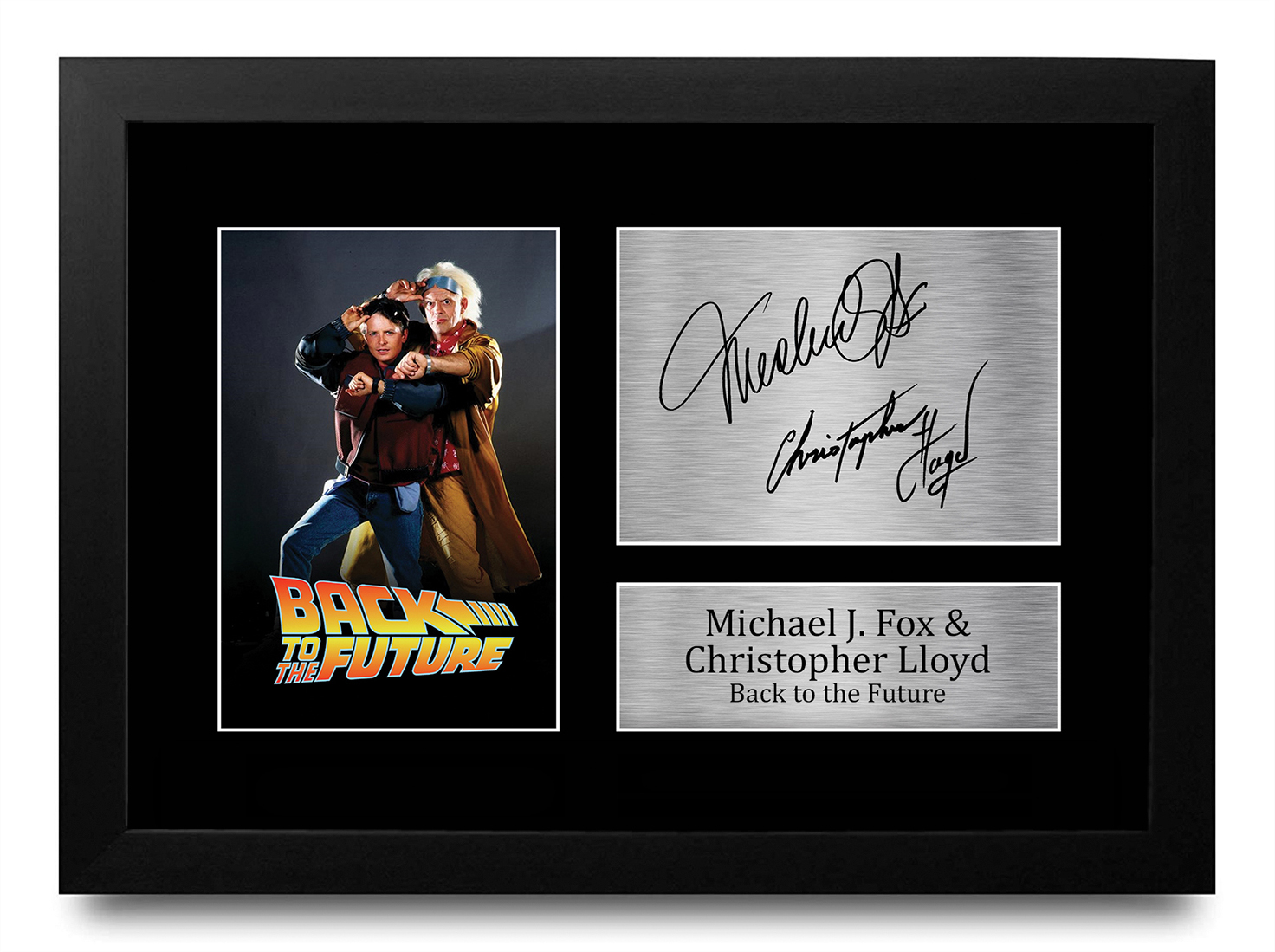 Regalo autógrafo firmado por Michael J. Fox estampado A4 para un fanático de Regreso al Futuro - Imagen 10 de 24