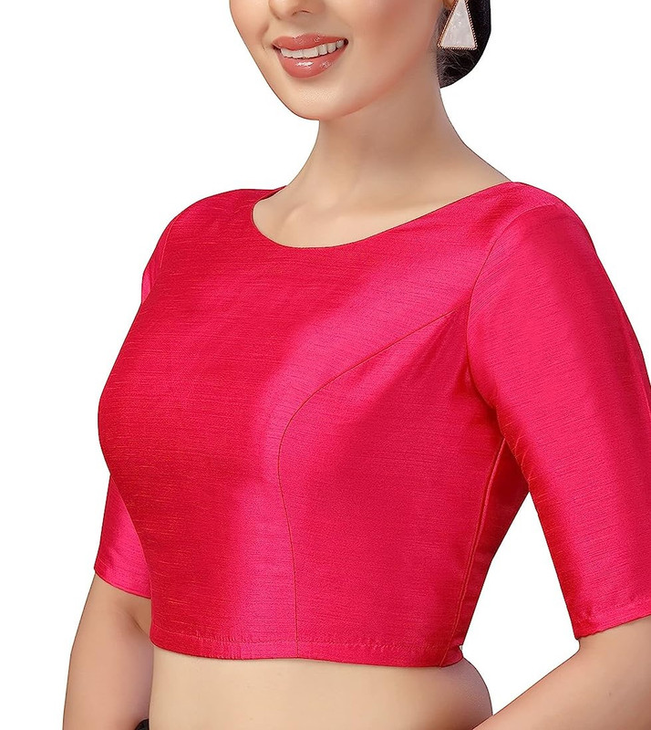 Women's Blouse Designer Beautiful Lehenga Crop Top Party Wear Choli Saree Blouse - Picture 124 of 146