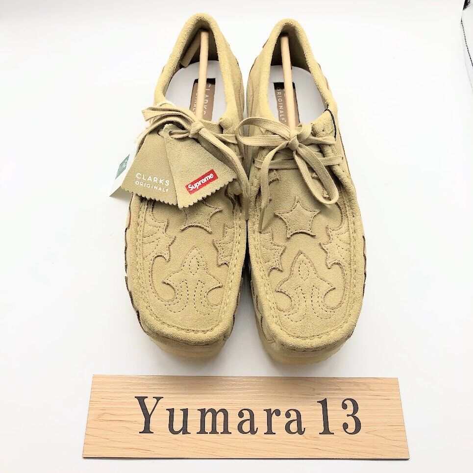 Supreme × Clarks Wallabee 『US8.5 UK7.5』 Supreme x Clarks Wallabee Black | Where To Buy