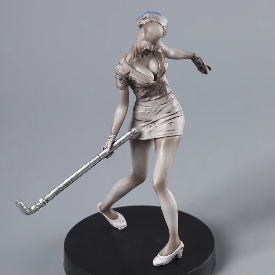 Figurine PYRAMID HEAD Bubble Head Nurse video game SILENT HILL 2