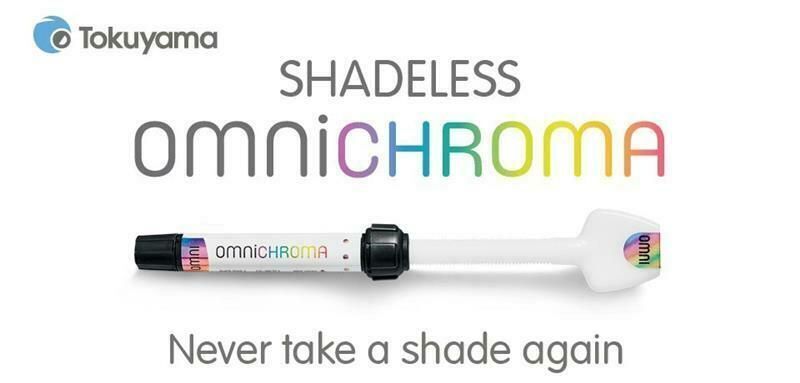 Tokuyama 1 Shade Resin Based Composite Omnichroma + Blocker (4gm each) Free Ship