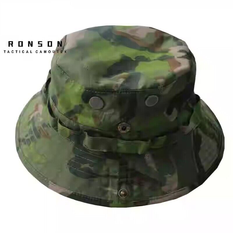 Tactical Hunting Camouflage Wide Brim BONNIE Hat Outdoor Camping Fishing Cap - Picture 28 of 93