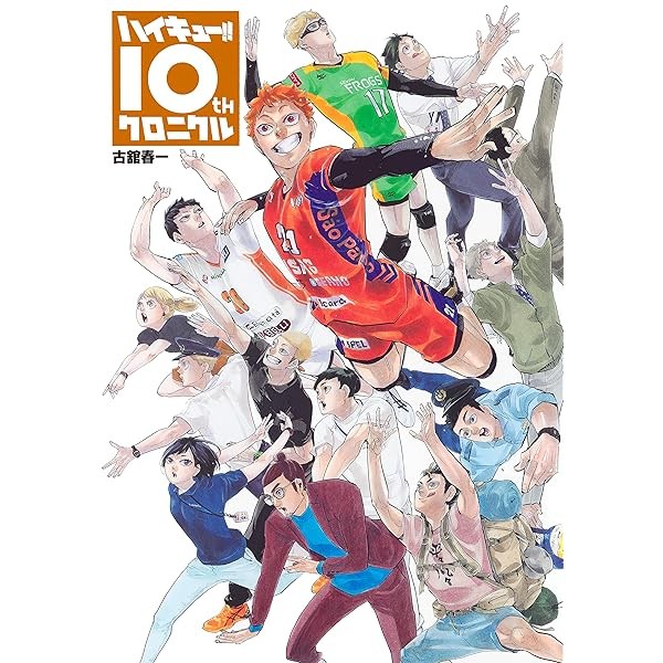 Haikyu!! 10th Chronicle Illustration Collection Book Shueisha Manga Japan JP