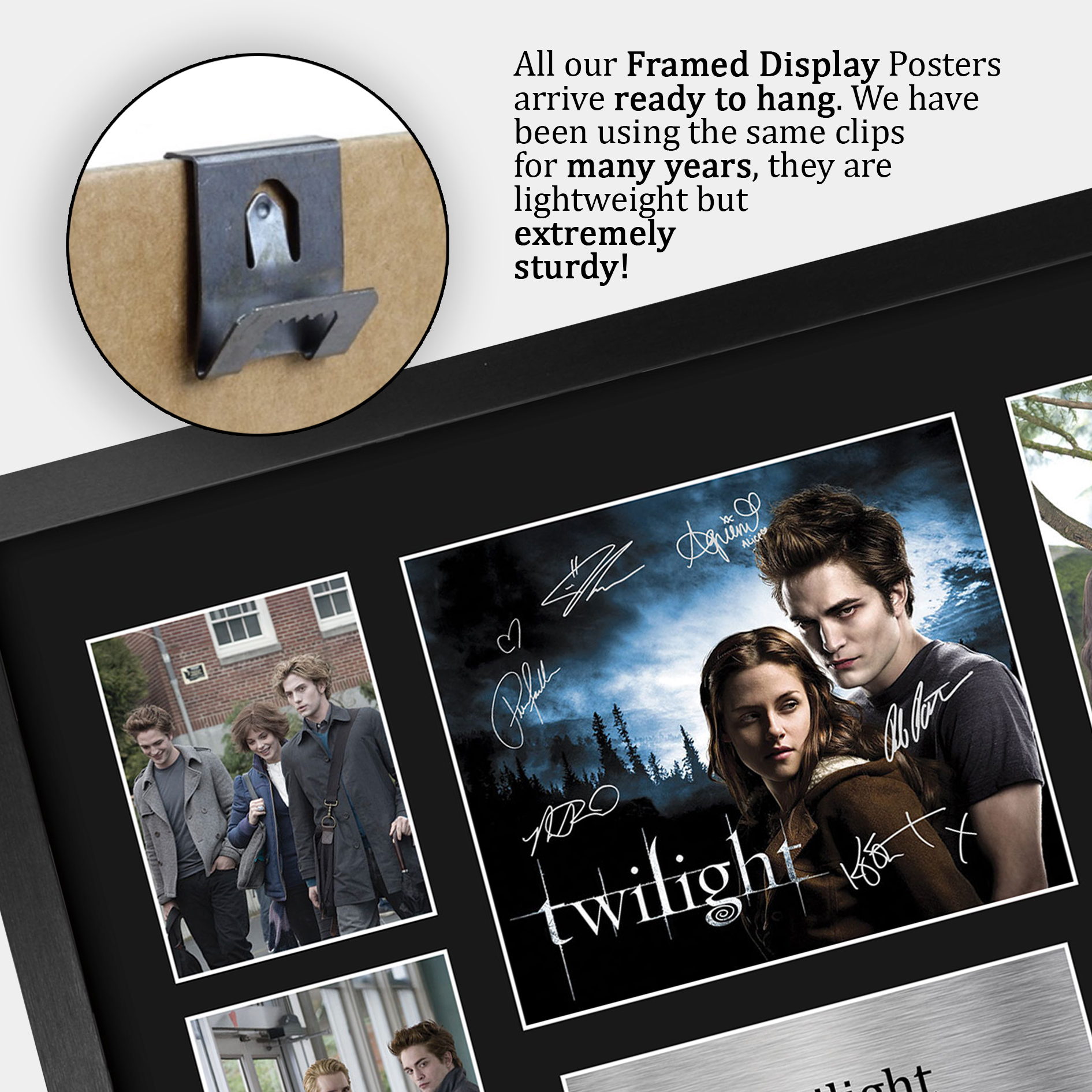 Crepúsculo Ideal Regalo Impreso Enmarcado Autógrafo Imagen para Películas Memorabilia Fans - Imagen 88 de 91