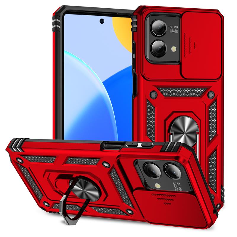 Funda a prueba de golpes con soporte de anillo para teléfono y cámara para Motorola Moto G Stylus 5G 2023 - Imagen 15 de 21