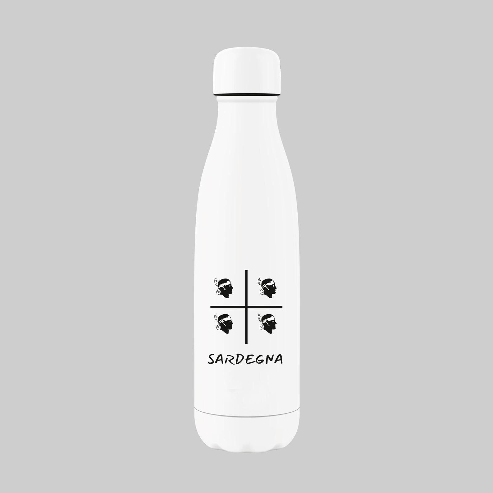 BPA-frei Edelstahl SEVEN Invicta Edelstahl Trinkflasche 500 Ml – Gelb, 304er Stahl, 12h Heiß / 24h Kalt