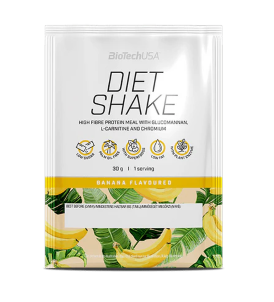 Diet Shake Protein Powder 30g Diet Shake High in Fiber L-Carnitine Glucomannan