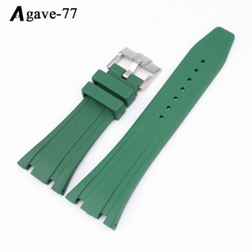 New 26mm Rubber Watch Strap Band Fits For Audemars Piguet Royal Oak 26331 15400 - 第 15/20 張圖片