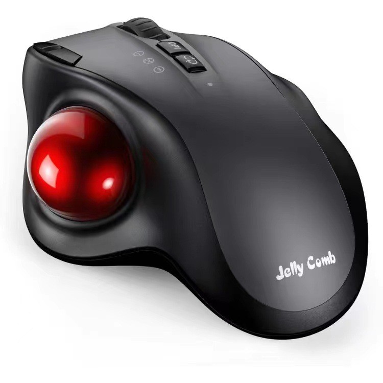 Kabellose Trackball-Maus Bluetooth Dual-Mode leuchtende Maus - Bild 5 von 7