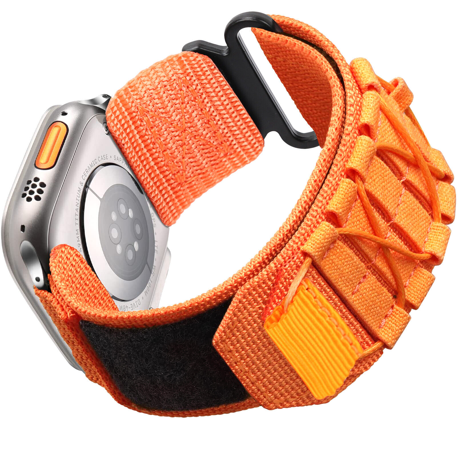 Rugged Military Nylon Strap Band For Apple Watch Ultra 2 Series 10 9 8 7 6 5 4 3 - Zdjęcie 13 z 17